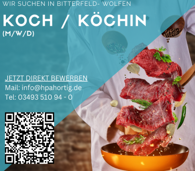 Koch (m/w/d) in der Kantine - Bitterfeld - Tagschicht