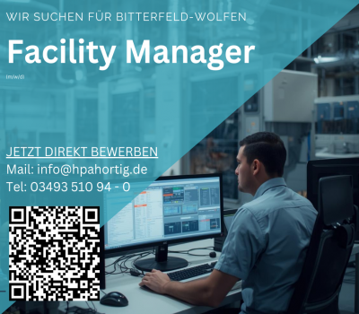 Facility Manager / Teamleiter (m/w/d) für Industrieunternehmen gesucht - Bitterfeld-Wolfen