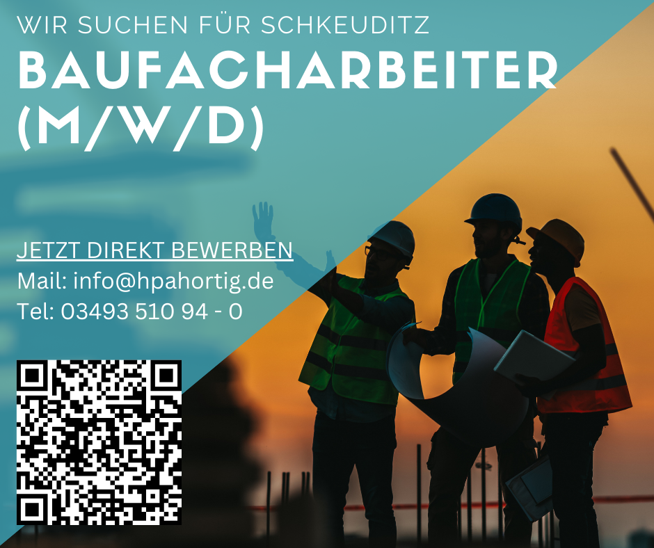 Baufacharbeiter (m/w/d) für Schkeuditz gesucht -Montagetätigkeit-