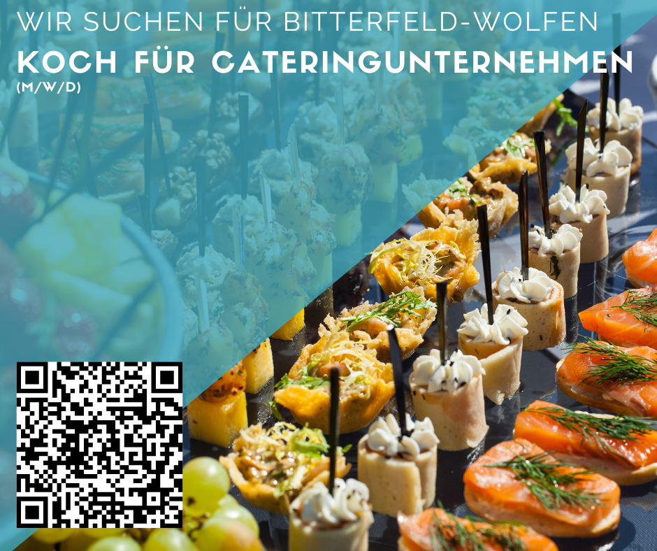 Koch (m/w/d) für ein Cateringunternehmen in Bitterfeld- Wolfen gesucht 