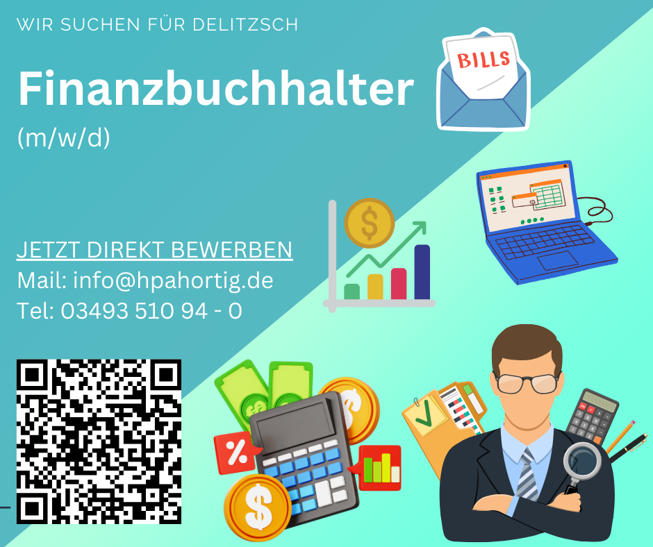 Finanzbuchhalter (m/w/d) für Delitzsch gesucht