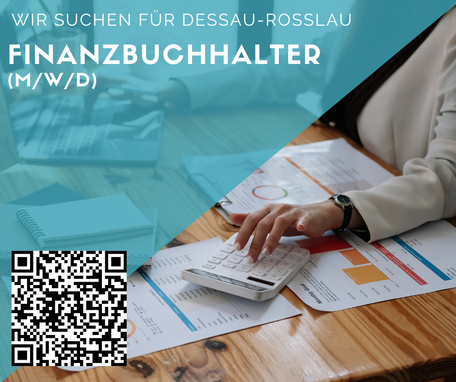 Finanzbuchhalter (m/w/d) für Dessau gesucht - ab 3.500 €
