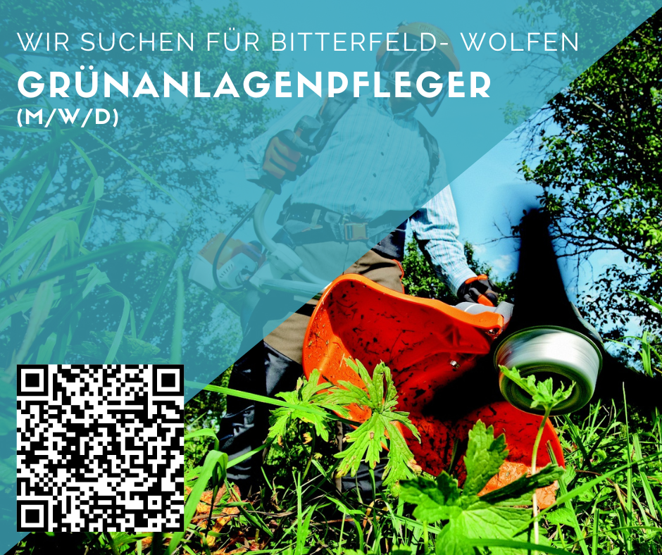 Grünanlagenpfleger (m/w/d) in Bitterfeld- Wolfen gesucht - April 2023