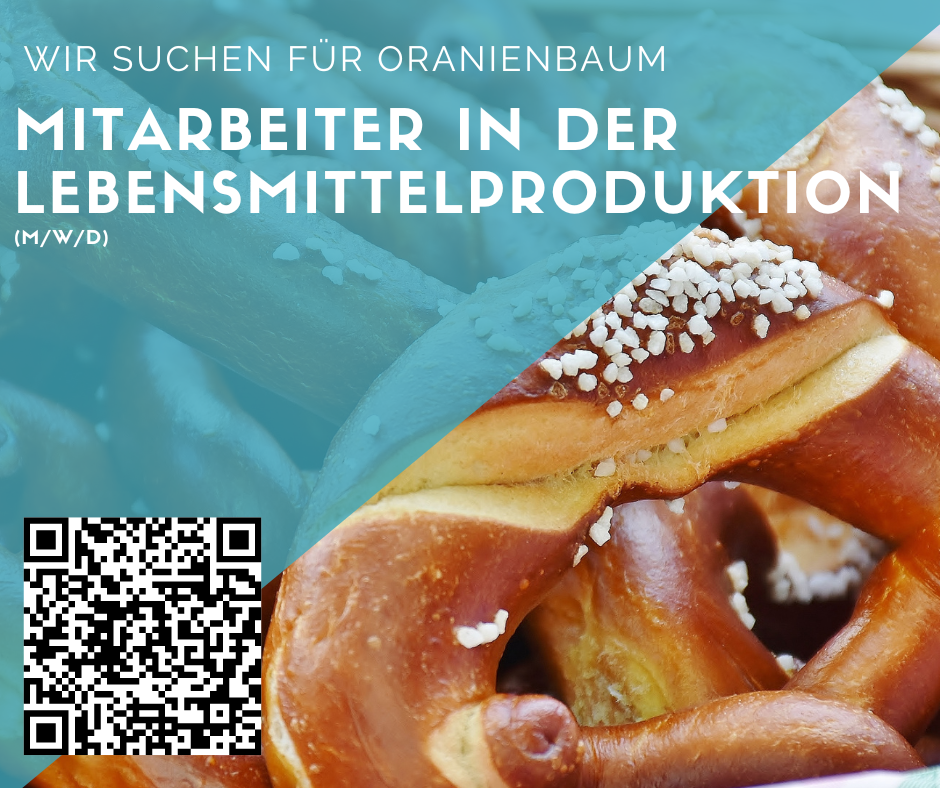Mitarbeiter/in in der Lebensmittelproduktion gesucht