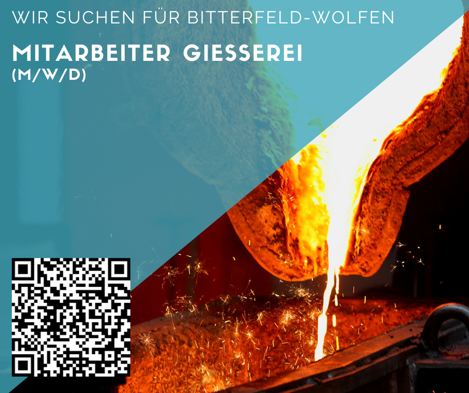 Mitarbeiter Gießerei (m/w/d) - Bitterfeld-Wolfen