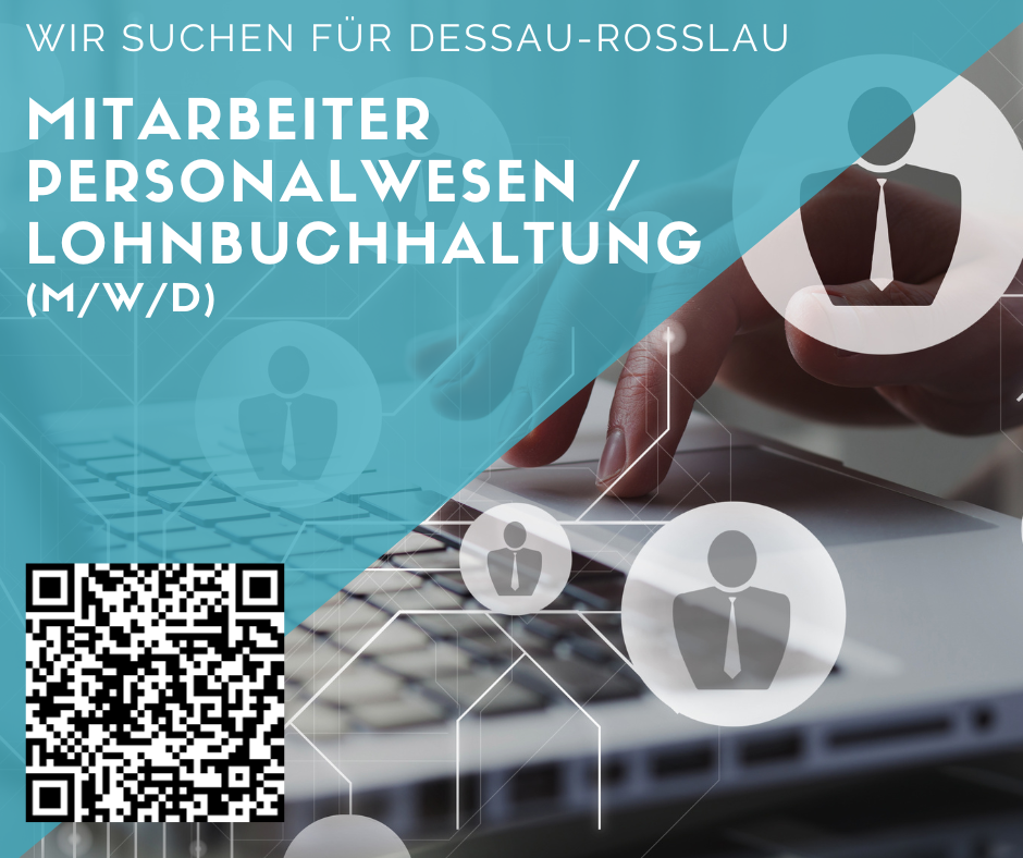 Mitarbeiter Personalwesen (m/w/d) Lohnbuchhaltung - Dessau-Roßlau - ab 2.800 €