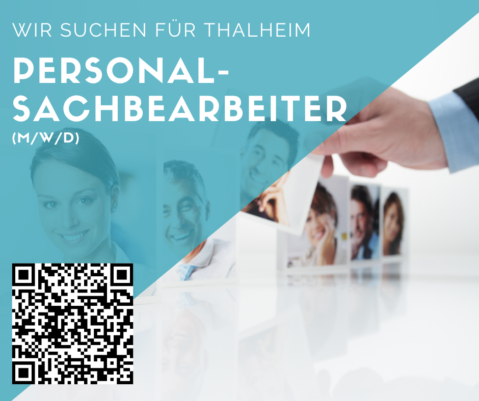 Personalsachbearbeiter (m/w/d) für Thalheim gesucht
