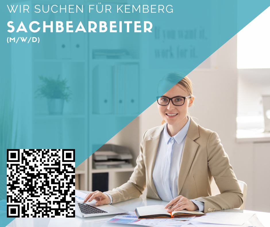 Sachbearbeiter (m/w/d) für Kemberg gesucht -Vollzeit/ Teilzeit-