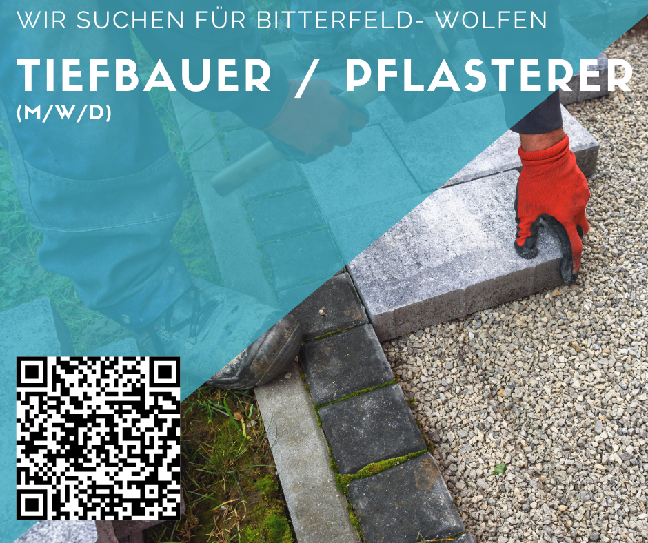 Tiefbauer Straßenbau (m/w/d) - Bitterfeld - keine Montag - ab 3.000 €