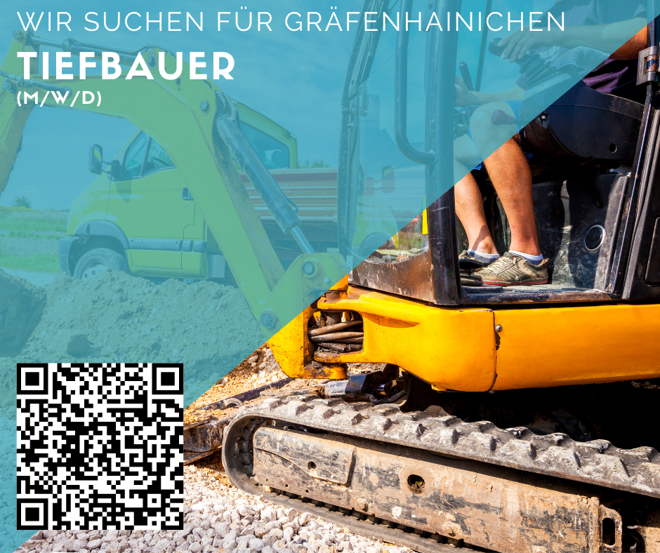 Tiefbauer (m/w/d) für Gräfenhainichen gesucht - ab 3.000 €