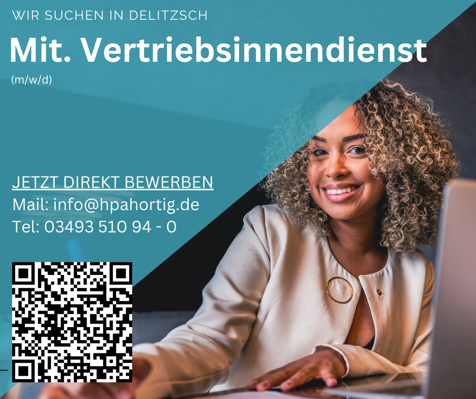 Mit. Vertriebsinnendienst (m/w/d) in Delitzsch gesucht